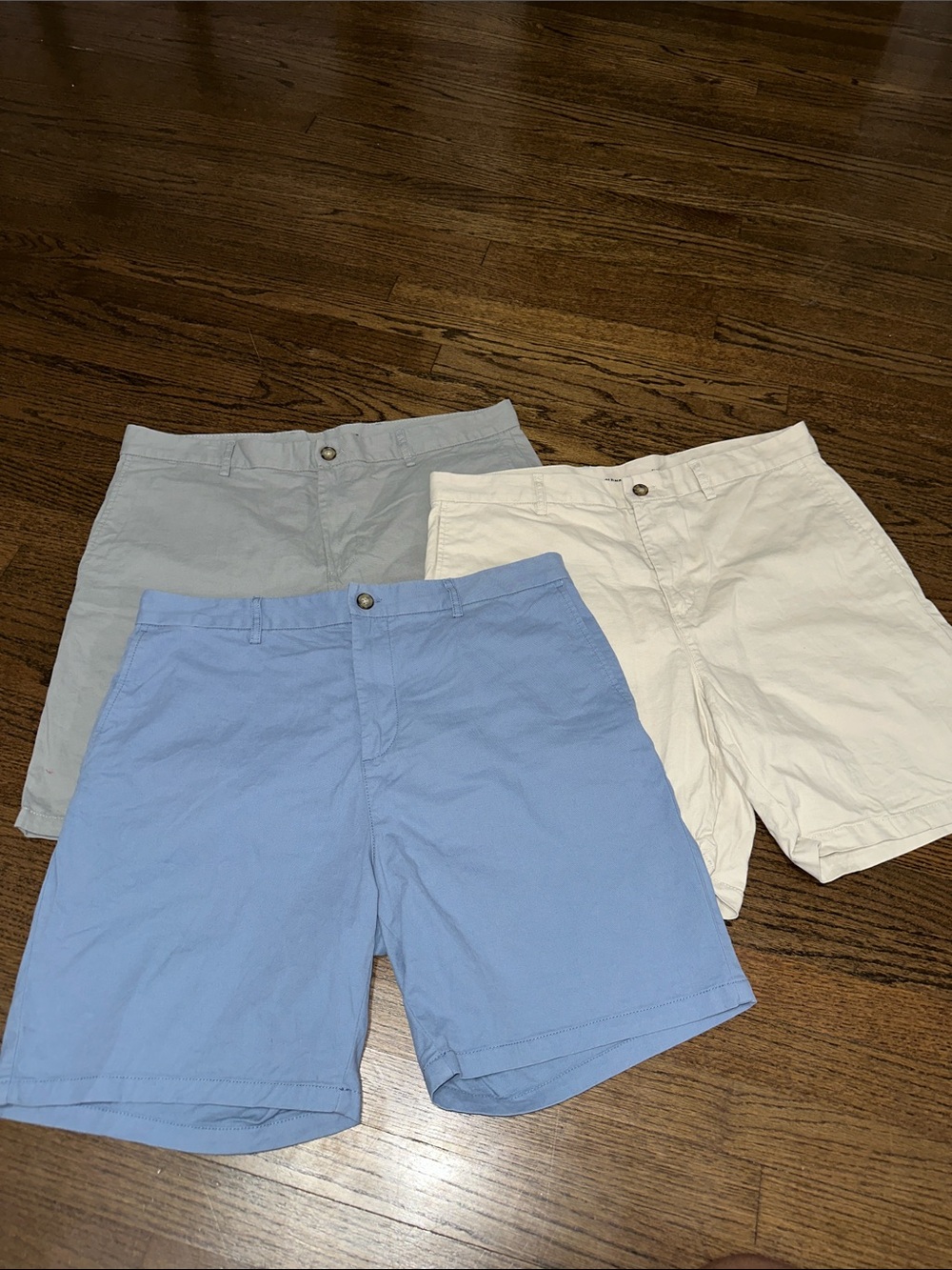 Old Navy Khaki Fade Light GRAY Men’s Slim Built In Flex Shorts SOLD SEPARATELY